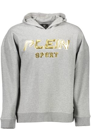 Plein Sport Felpa Senza Zip Uomo Grigio