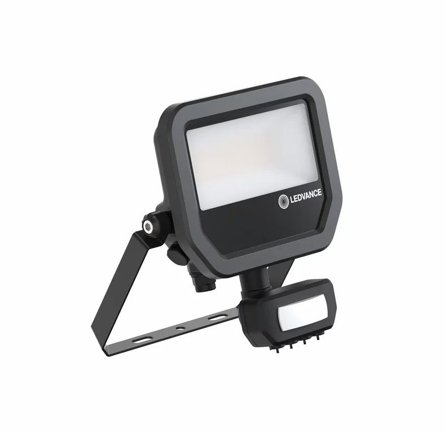 LEDVANCE Lyskaster m/sensor 17W/2200lm 830 IP65 Sort