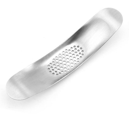 Hvitløkspresse i rustfritt stål, enkel å bruke og rengjøre, for ingefær og hvitløk