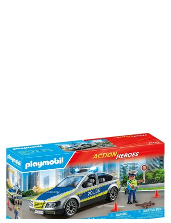 Police Patrol Car Toys Playmobil Toys Playmobil Action Heroes Multi/patterned PLAYMOBIL