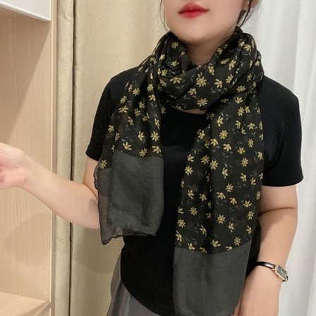 Silkkihuivi rantahuivi 1 1