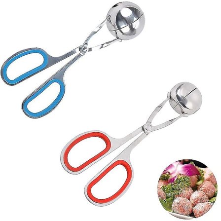 Köttbullsmaskin, 2 delar, Non-stick köttbullssked