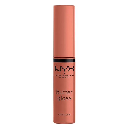 NYX PROFESSIONAL MAKEUP Butter Gloss Brownie Drip Peachy Light Nude, Makeup, Læber, Lipgloss