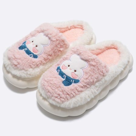 Mub- Home Slippers For Women And Men Unisex Comfortable Wholesale House Cotton Soft Sole Women Slippers