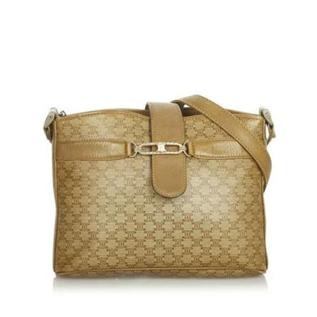 Celine Vintage, Pre-owned Shoulder Bags Bruin, Dames, Maat:ONE Size,Canvas