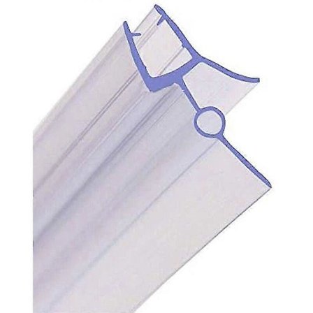 Duschlist för badrum duschvägg dörrtätning passar 6 mm glas