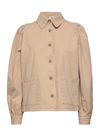 Ivette Jacket Långärmad Skjorta Beige Modström