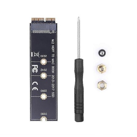 M.2 NVME SSD -muunninkortti MacBook Air Pro Retina 2013-2017 -malleille NVME/AHCI SSD -päivityssarja malleille A1465 A1466 A1398 A1502