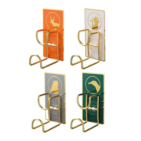 Diskbänksställ Väggmonterat Självhäftande Krokar Kök Badrum Hylla C5b5