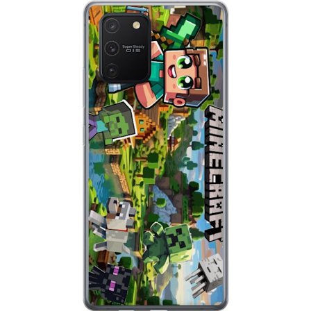 Kompatibelt Mobildeksel til Samsung Galaxy S10 Lite Lady Gaga The Fame svartvit portrett med store solbriller i minimalistisk pop estetikk