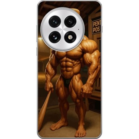 Kompatibelt Mobilskal till OnePlus OnePlus 13 Italiensk Brainrot träfigur