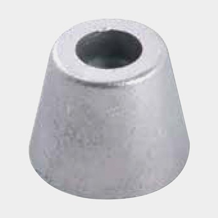 Zinková anoda 1852-Marine, pro příďový lodní šroub, vhodná pro starší modely Sidepower se 4 & 6 koňskými silami (3-listá vrtule)