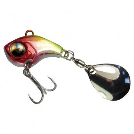 Behr Rotation Jig Spin 8g - Red/Metallic Silver/Green