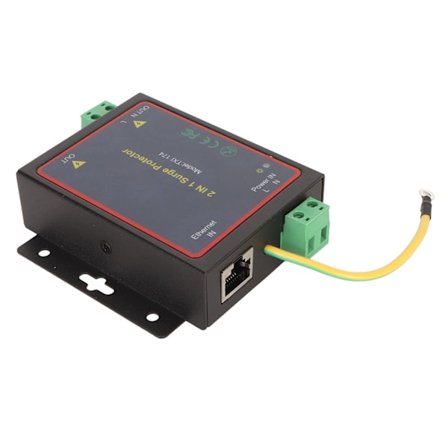 Overspændingsbeskytter 2 i 1 Netværksoverspændingsbeskytter POE Strømforsyning Overspændingsafleder til hjemmet