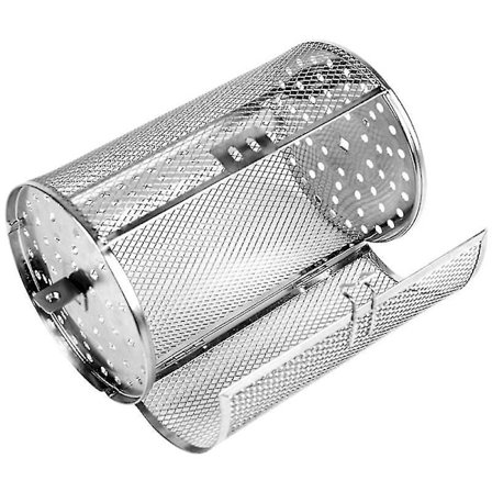 Elektrisk ovn universal fitting kjøkken nøtter/peanøtter/kastanjer baking rustfritt stål rotasjon stekebur 23*14cm