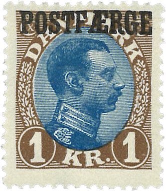 Danmark 1924 - Postfærgemærke AFA 8a - Ubrugt