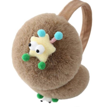 Stilfulde Stjerne Ørevarmere Alsidige Stjerne Dekoreret Øre Varmere Varme Ørevarmere til Vinter Varme og Komfortabel pinka