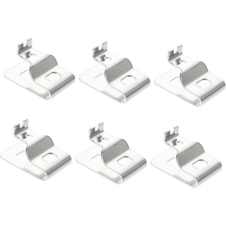 Kraftverktyg Spikborr Bits 12 st Ersättningsbälte Hammare Borr Ersätt Klämma Ståldrivare Bältesklämma