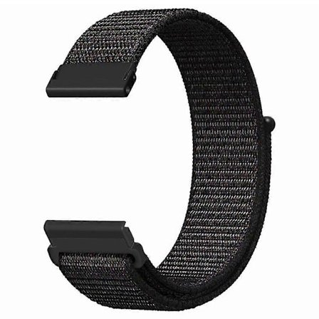24mm Nylon Sport Loop Klockarmband för Suunto Spartan Sport Wrist HR Baro / Suunto 7 [DB]