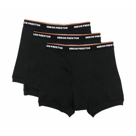 Heron Preston, Training T-Shirts Zwart, Heren, Maat:S