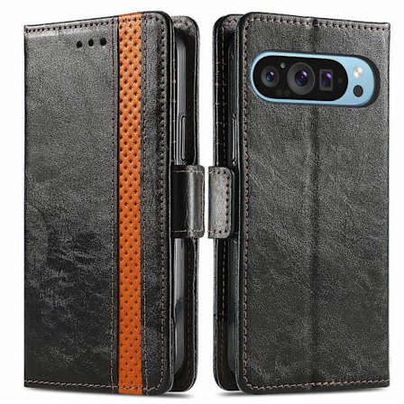 SKALO Google Pixel 10 Pro CASENEO 002 Premium Flip Cover - Sort