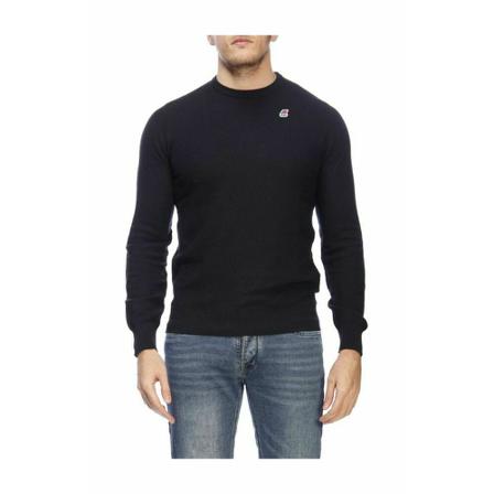 K-Way Sweater Blå, Herre, Størrelse: M