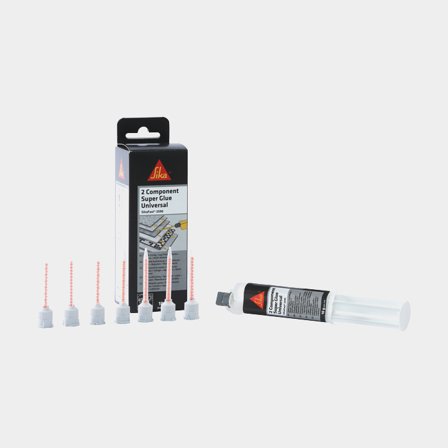 Super glue Sika SikaFast 2590, 2-component, 10 ml, transparent