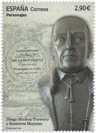 Spanien - Diego Munoz Torrero y Ram - Postfrisk frimærke