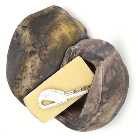 Väderbeständig Förvaringslåda i Harts för Nycklar, för Trädgårdssäkerhet