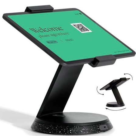 Stöd för surfplatta - BOUNCEPAD - BP-EDY-COU - Universell - Rotativ - Svart