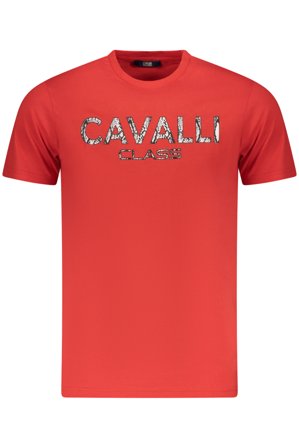 Cavalli Class T-shirt Maniche Corte Uomo Rosso