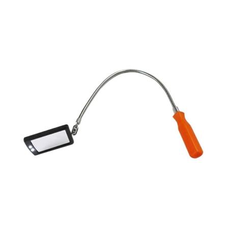 Letkun tarkastuspeili kaksoisvaloilla Mukautettava LED-kaksoisvalotarkastuspeili