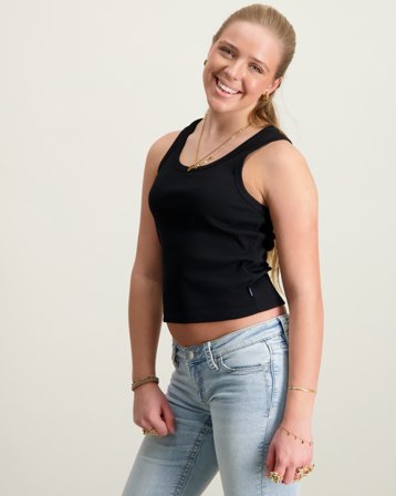 Garcia girls singlet Svart T-skjorter Jente - Kids Brand Store