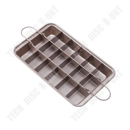 Tårtform - TECH DISCOUNT - Brownie - Non-stick - Högkvalitativt stål - 31.5x20.5cm