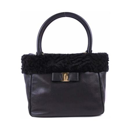 Salvatore Ferragamo Pre-owned, Handbag Zwart, Dames, Maat:ONE Size