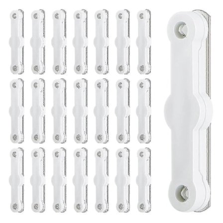 Magneter til fluenet, pakke med 22 selvklæbende magnetstrips, permanente magneter til fluenet [DB]