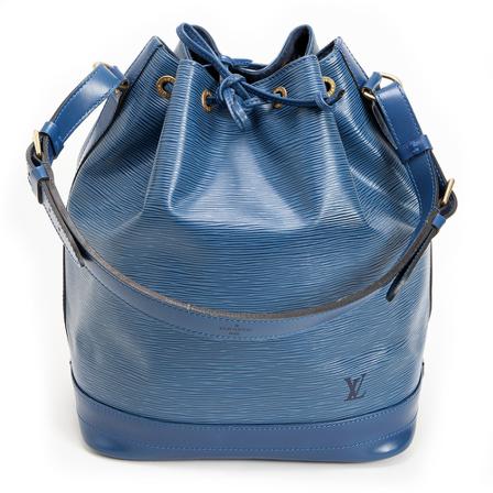 Louis Vuitton Vintage, Pre-owned Bucket Bag Blauw, Dames, Maat:ONE Size