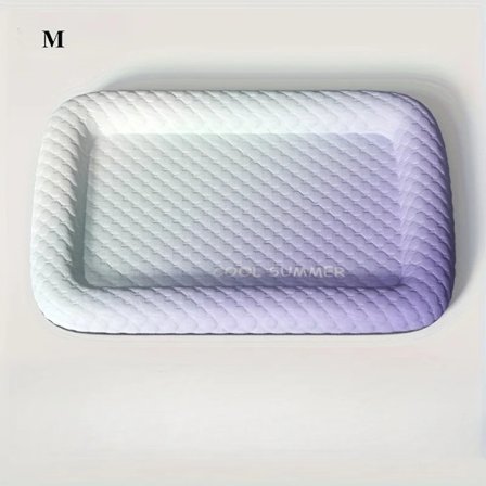 1 stk. Kølemåtte til kæledyr - Sommer kølemåtte til kat og hund, vaskbar selvkølende ismåtte