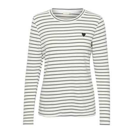 Kaffe Liddy T-Shirt Hvid, Dame T-shirts