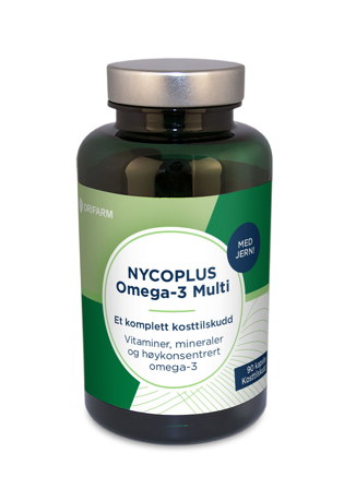 Nycoplus Omega-3 Multi kapsler 90 stk