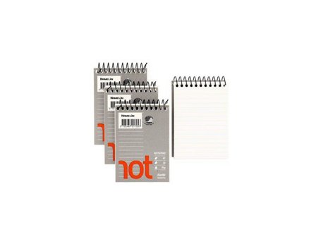 BANTEX Spiralblock A7 70g 50blad - Lyreco - Kontorsmaterial - Block och anteckningsböcker - Spiralblock