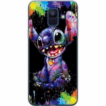 Samsung Galaxy A6 (2018) Skal / Mobilskal - Lilo And Stitch