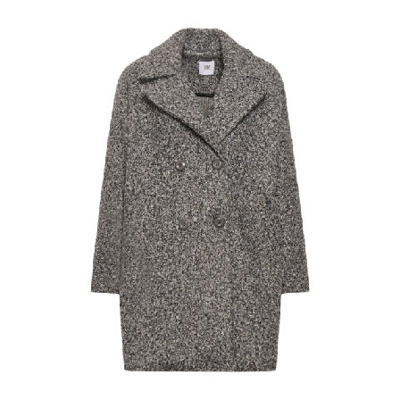 Tiffany Dodo, Coat - Black/white Jackor Dam Svart XS-S