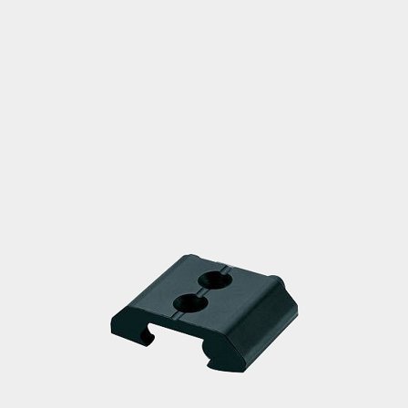 End stop Ronstan Aluminium X-Track, series 30, 65 x 76 mm