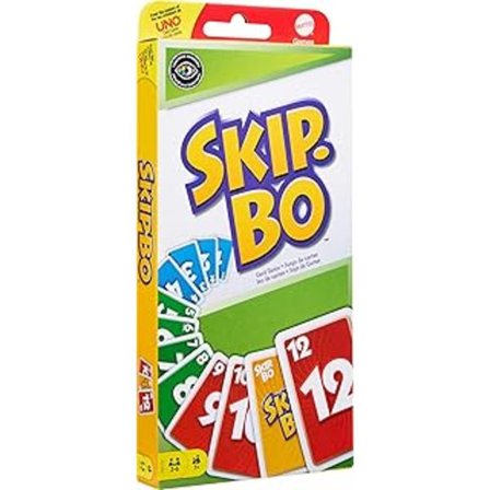 Skip-Bo Kortspil – Klassisk Familiesjov for Børn, Voksne & Fester