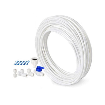 10m Water Supply Hose for American Fridge Freezers Euro Style (1/4" Tubing)
