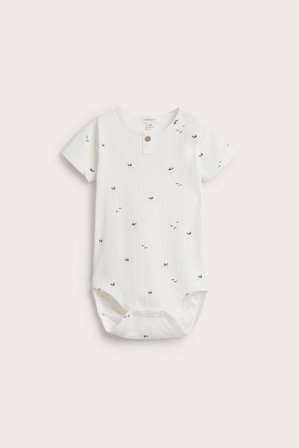 Newbie | Body w morski wzór | Offwhite