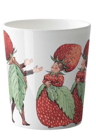 Design House Stockholm Elsa Beskow Mugg 28cl The Strawberry Family Glas ONESIZE