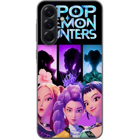 Yhteensopiva Puhelinkuori Samsung Samsung Galaxy A56 Kpop Demon Hunters Varjot Sankarit Nousevat Mysterious Anime Power
