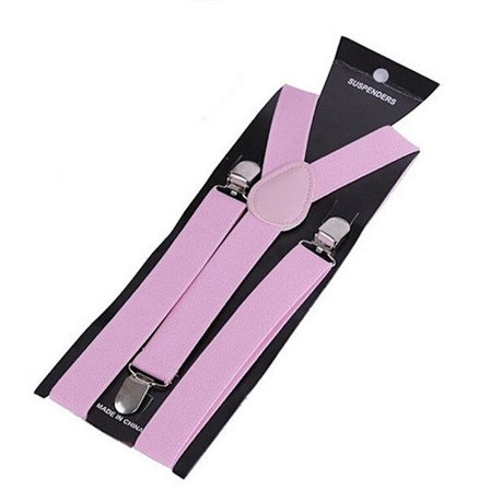 Hängslen enfärgade i många olika färger